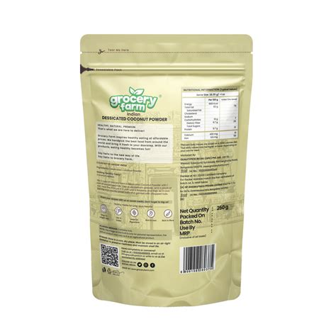 Indian Dessicated Coconut Powder 250g – Grocery Farm
