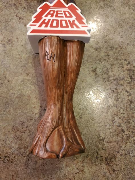 Vintage Seedy Blonde Apple Ale Red Hook Beer Tap 12.5" | eBay