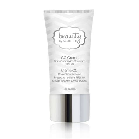 BB Cremes are a thing of the past. Aloette's CC Creme primes, corrects ...