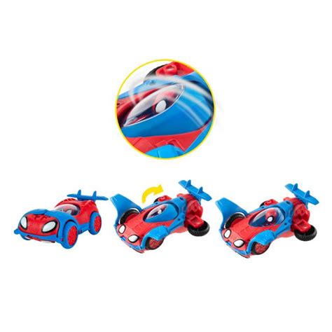 Spidey Flip Jet - Spiderman og Friends Figurer Shop - eurotoys.net