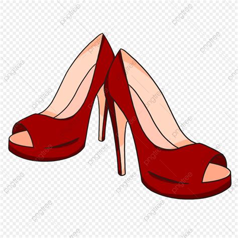Red High Heels Hd Transparent, Red High Heels Clip Art, High Heel ...