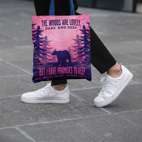 The Woods Are Lovely Tote Bag – The Big Book Box
