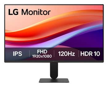 LG 23.8 (60.45 cm) IPS Full HD 120Hz monitor with virtually borderless ...