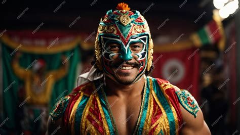 Premium Photo | Masked Mexican wrestler culture and tradition of Mexico ...