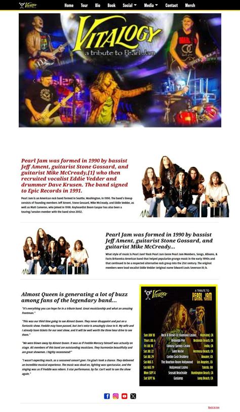 Entry #71 by devtanvir for Website pages layout and scheme for rock ...