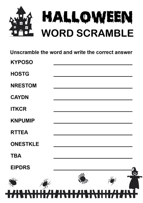 Halloween Activities - 15 Free PDF Printables | Printablee