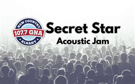 107.7 GNAs Secret Star Acoustic Jam, Palace Theatre, Albany, 8 May 2024 ...