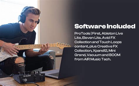 M-Audio AIR 192|4 | 2-In 2-Out USB Audio Interface with Recording ...