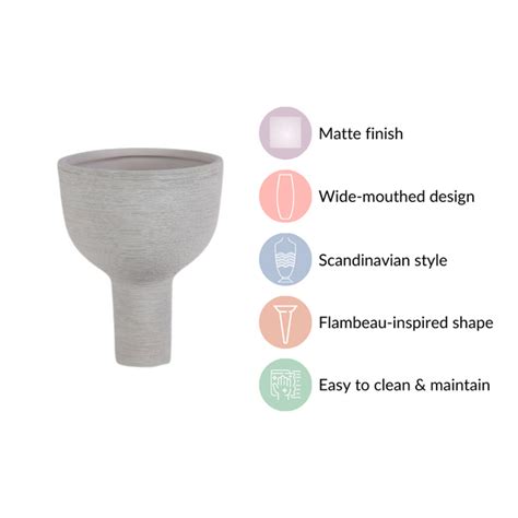 Flambeau Inspired Decorative Vase Online - Premium Vase | Nestasia