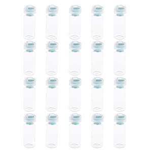 GAH 20Pcs Empty Sterile Glass Sealed Serum Vials Bottles Powder ...