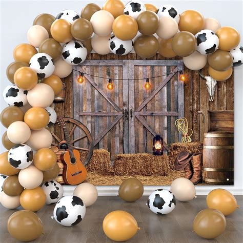 Amazon.com: Partydream Western Party Decorations Includes 50pcs Cowboy ...