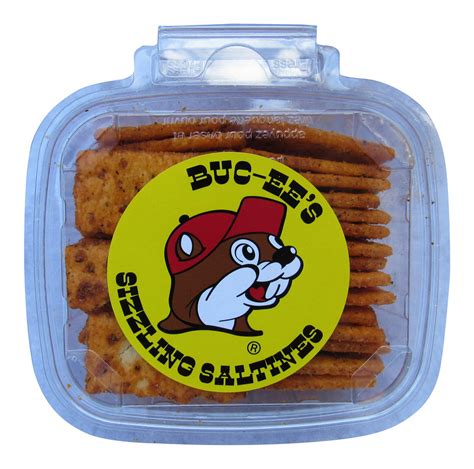 Buy Buc-ees Sizzling Saltines Spicy Crackers in a Resealable Container ...