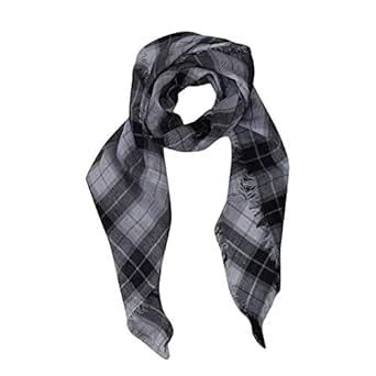 Buy KCS Unisex Plaid Check Scarf/Stole for Mens and Womens (Both side ...