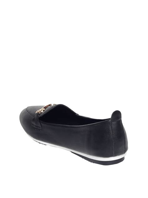 Dwight Black Ballet Flats – Monrow Shoes