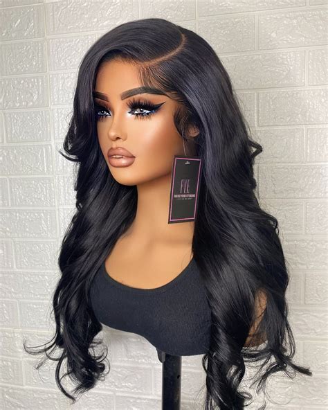 BEST WIGS IN PHILLY on Instagram: "Kayla 22” 5x5 HD Glue-less Unit JET BLACK Available for ...