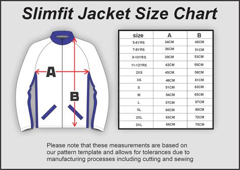 Size Charts - SportsKit