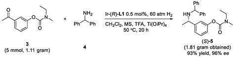 Direct Asymmetric Reductive Amination for the Synthesis of (S)-Rivastigmine