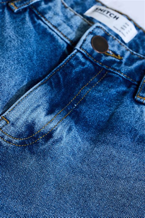 Buy Men's Blue Mid Rise Baggy Fit Jeans Online | Snitch – SNITCH