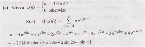 Discrete Time Fourier Transform (DTFT)