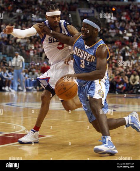 Allen iverson nuggets hi-res stock photography and images - Alamy