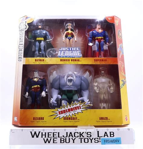 Doomsday Exclusive 6-Pack DC Justice League Unlimited 2006 Mattel NEW ...