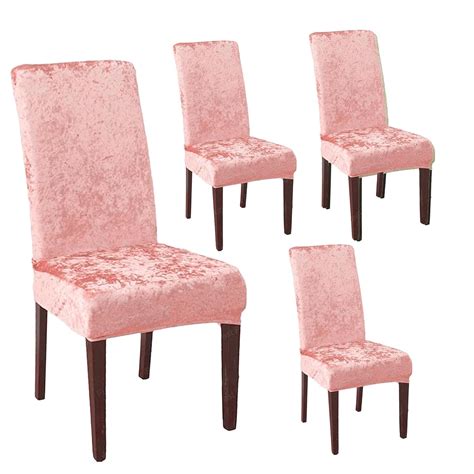 FunBlast Chair Covers - Universal Velvet Chair Cover, Elastic Stretch ...