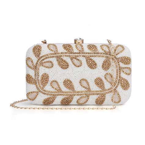 THE CLOWNFISH Angela Collection Womens Party Clutch Ladies Wallet Even ...