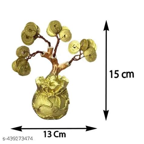 Gold Coin Vastu Tree for Good Luck, Prosperity, Wealth and Growth | Na ...