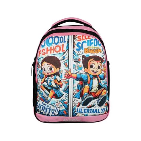 Smily Kiddos - Licensed Chhota Bheem Preschool Backpack I - Light Pink ...