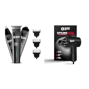 Beardo Ape-X Prime 3-in-1 Multipurpose Trimmer for Men & BEARDO Styling ...