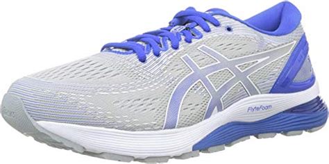 Buy ASICS Men's Gel-Nimbus 21 Lite-Show Mid Grey/Illusion Blue Running ...