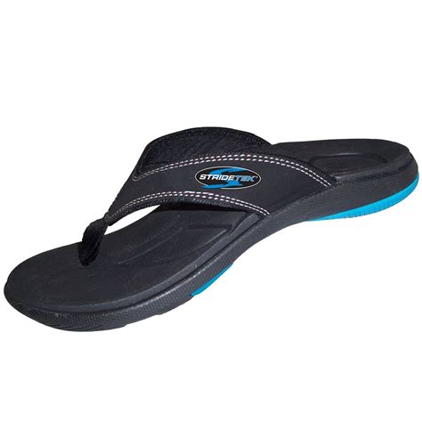 Stridetek Flipthotics Orthotic Sandals - Arch Support, Metatarsal Riser ...