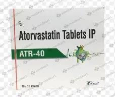 ATR 40MG TABLET 10'S Price, Uses, Side Effects & Substitutes | Medkart