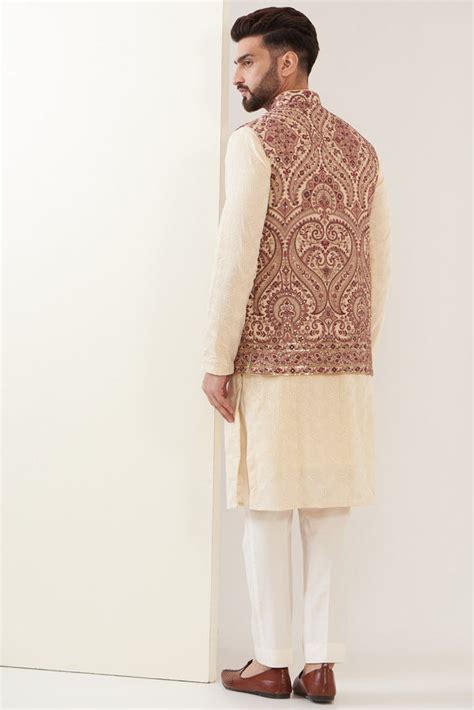 Kashimiri embroidred Nehru jacket