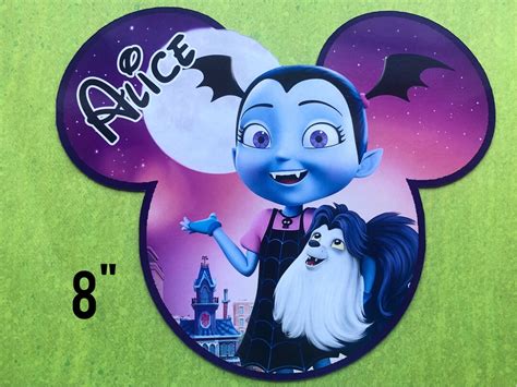 Buy NEW Size Disney Cruise Door Magnet Vampirina Magnet Vampire Magnet ...