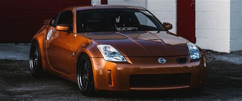 Download wallpaper 2560x1080 nissan 350z, nissan, sports car, car ...