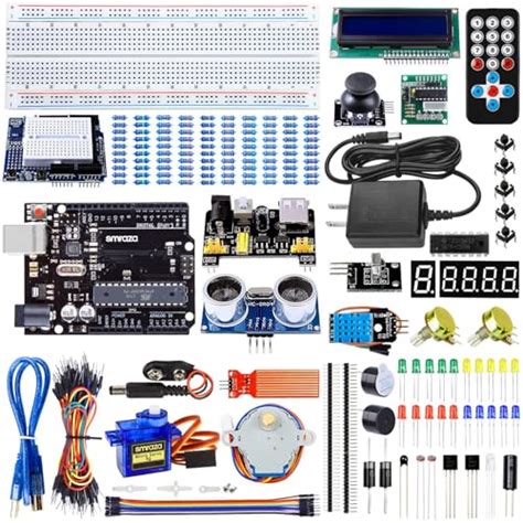 Buy Smraza Super Starter Kit Project Kit with Breadboard, Power Supply ...