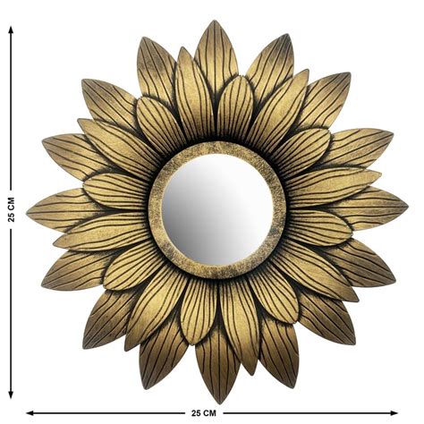 Buy Corsica Corvus 3Pcs Floral Decorative Mirrors from Corsica by Home ...