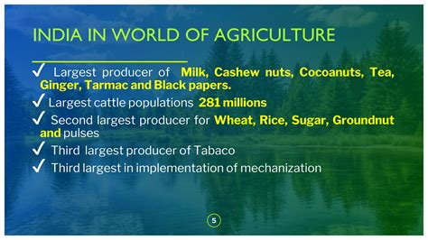 Role of agriculture in indian economy | PPTX - agriculture in indian economy