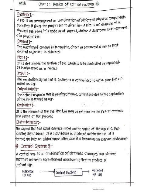 Image result for Revise Control System Notes