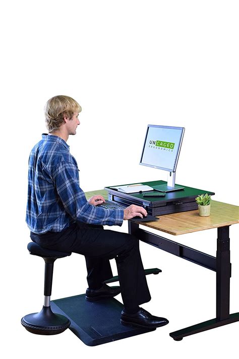 Buy Uncaged Ergonomics WOBBLE STOOL 2, Tall Adjustable Height Active ...
