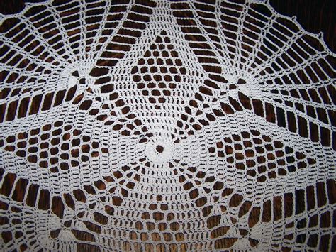 Buy Handmade White Round Crochet Doily: Lisianthus Online in India - Etsy