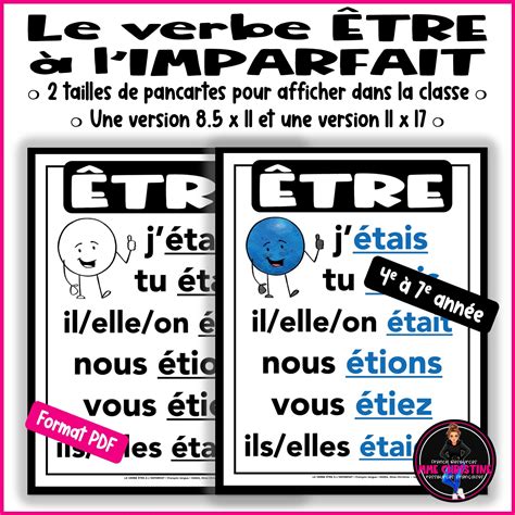 Le verbe ÊTRE à l'IMPARFAIT - Exercices et Quiz - French Imperfect ...