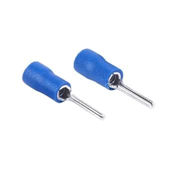 KRIONKART Insulated Pin Cord End Terminals 2.5 sqmm Blue Lug Electrical ...