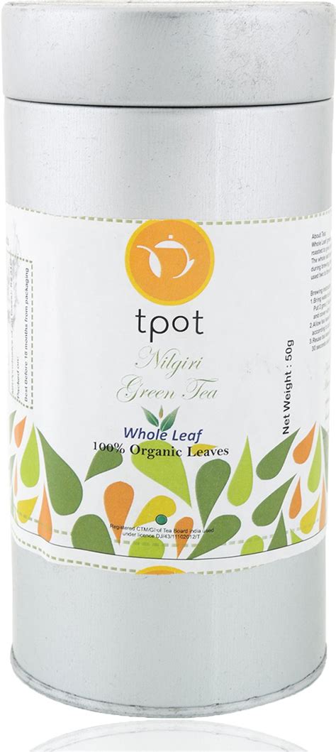 Tpot Nilgiri Green Tea, 50 Grams : Amazon.in: Grocery & Gourmet Foods