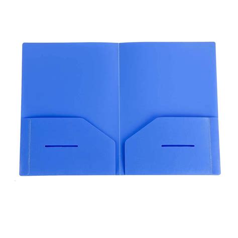Worldone Twin Pocket PP Presentation Folder for Documents, Ultrasonic ...