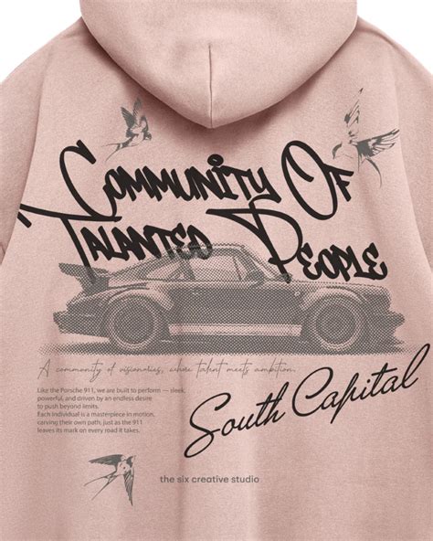 Hoodie COTP PRSCH dusty pink – BARE ORIGINALS