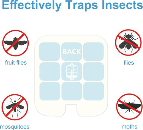 Dichroma 12 Pcs Refills Glue Cards Compatible with Safer Home India | Ubuy