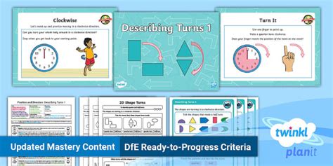 👉 Year 1 Position and Direction PlanIt Maths Lesson 1