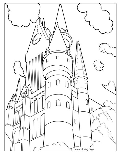 Castle Coloring Pages 的图像结果